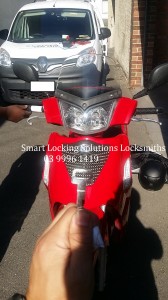 Carlton Scooter Locksmith-Kymco people s200 2007